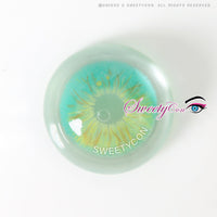 Sweety Crazy Lollipop Green (1 lens/pack)-Colored Contacts-UNIQSO
