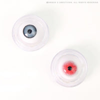 Sweety Crazy Chaos Eye Red (1 lens/pack)