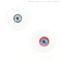 Sweety x Eyesinger Cupid Heart Pink (2 lenses/pack)-Colored Contacts-UNIQSO EU