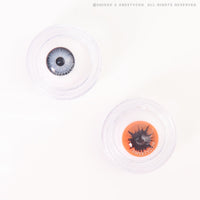Sweety Crazy Orange Demon (1 lens/pack)-Crazy Contacts-UNIQSO