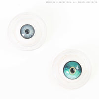 Sweety x Eyesinger Aqua Gemstone (2 lenses/pack)-Colored Contacts-UNIQSO EU