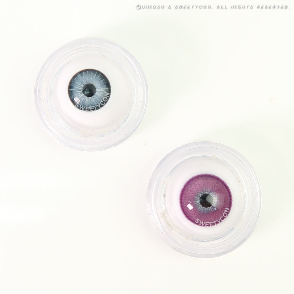 Sweety Halo Purple (1 lens/pack)-Colored Contacts-UNIQSO EU