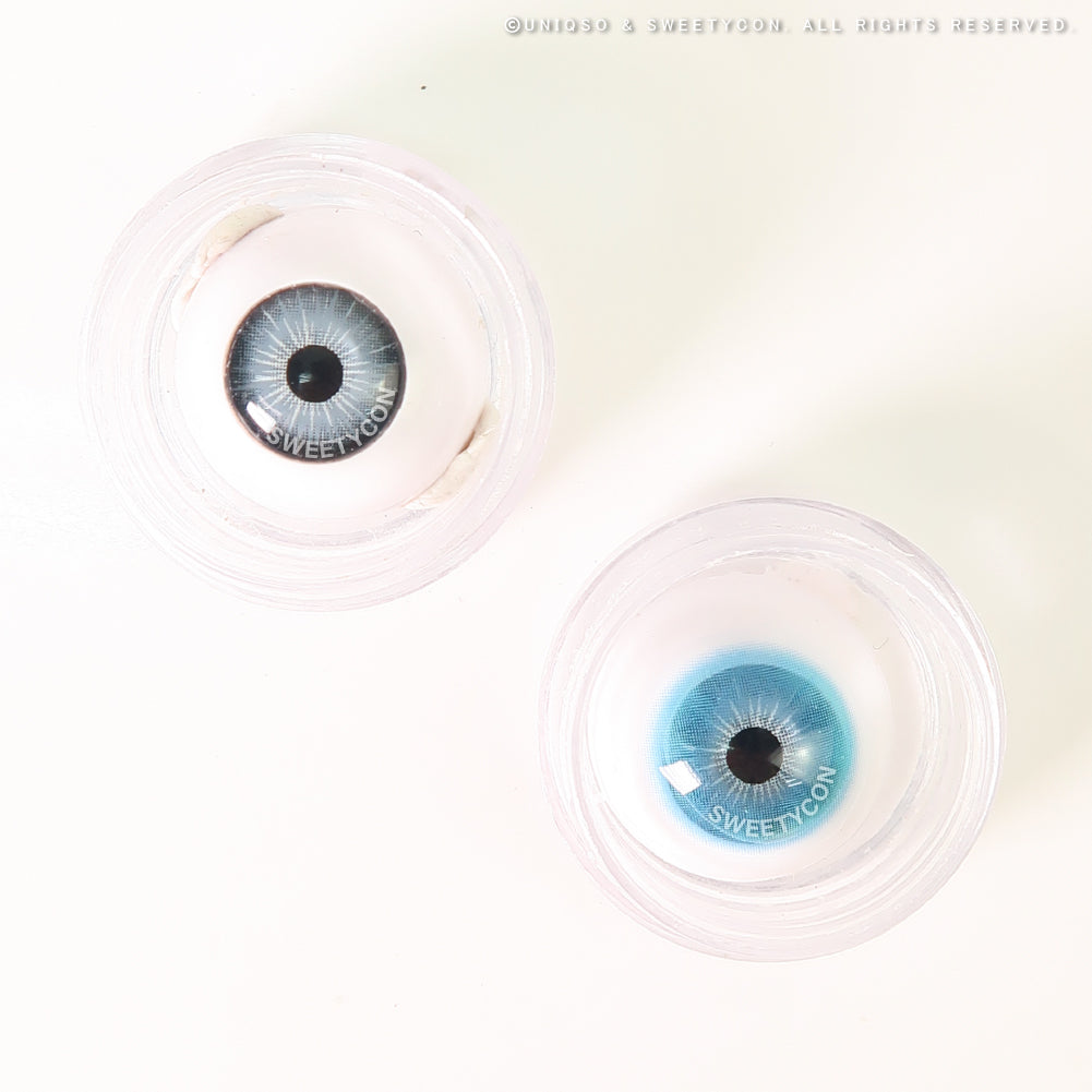 Sweety Monaco Blue (1 lens/pack)-Colored Contacts-UNIQSO EU