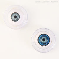 Western Eyes Dolly+ Blue (1 lens/pack)-Colored Contacts-UNIQSO