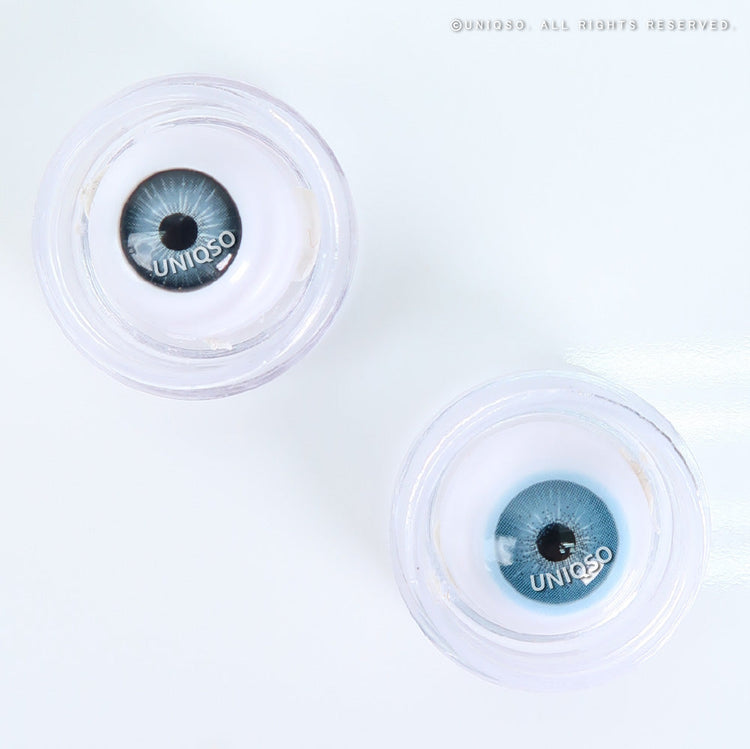 Western Eyes Spatax Blue (1 lens/pack) [Exp: 06/2027]-Colored Contacts-UNIQSO