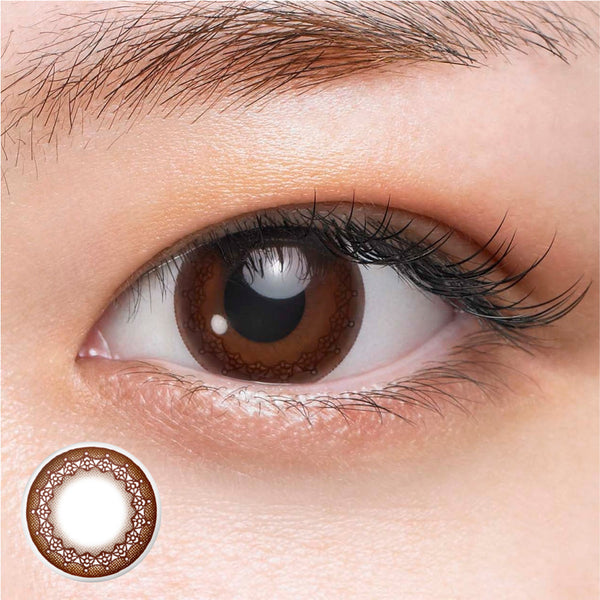 SEED Eye Coffret 1 Day UV M Clear Accent - Rich Make (For Astigmatism)-Colored Contacts-UNIQSO