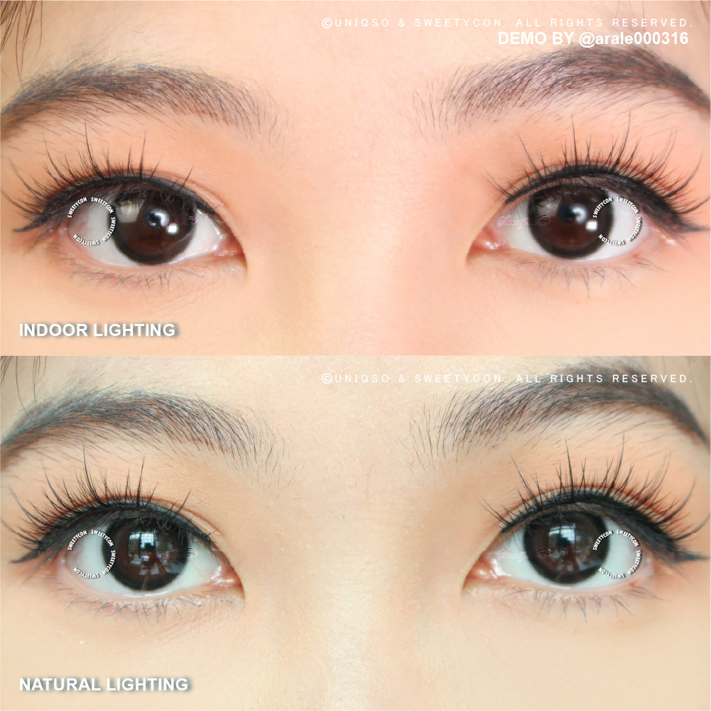 Sweety Muse Black (1 lens/pack)-Colored Contacts-UNIQSO EU