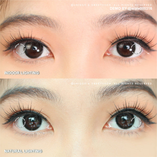 Sweety Muse Black (1 lens/pack)-Colored Contacts-UNIQSO EU