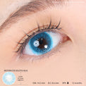 Western Eyes Solotica Blue (1 lens/pack)-Colored Contacts-UNIQSO