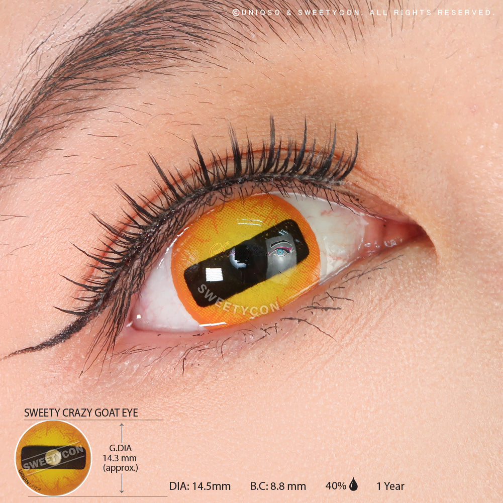 Sweety Crazy Goat Eye (1 lens/pack)-Crazy Contacts-UNIQSO