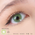 Sweety Cloud Green (1 lens/pack)-Colored Contacts-UNIQSO
