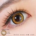 Western Eyes Dolly+ Brown (1 lens/pack)-Colored Contacts-UNIQSO