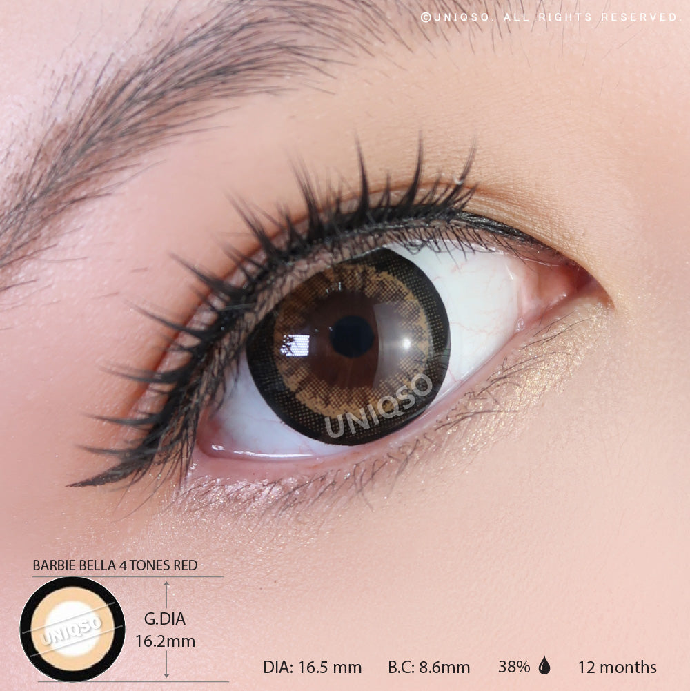 Western Eyes Sugar Candy Brown (1 lens/pack)-Colored Contacts-UNIQSO