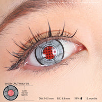 Sweety Crazy Robot Eye (1 lens/pack)-Crazy Contacts-UNIQSO