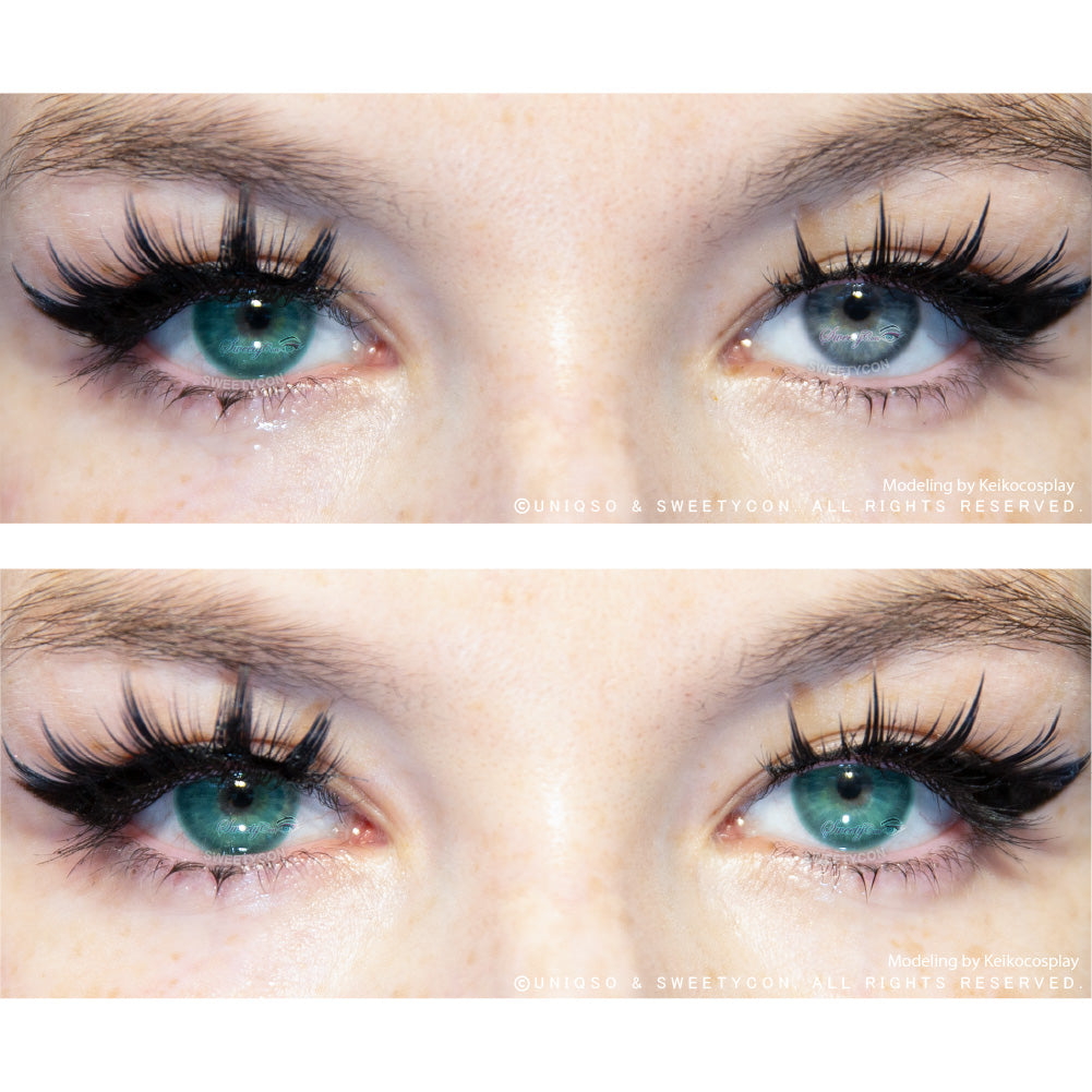 Sweety Soft Green (1 lens/pack)-Colored Contacts-UNIQSO