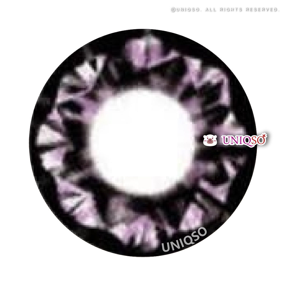 Western Eyes Diamond 2 Tones Violet (1 lens/pack)-Colored Contacts-UNIQSO