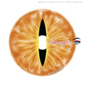 Sweety Crazy Orange Demon Eye / Cat Eye (New) (1 lens/pack)-Crazy Contacts-UNIQSO