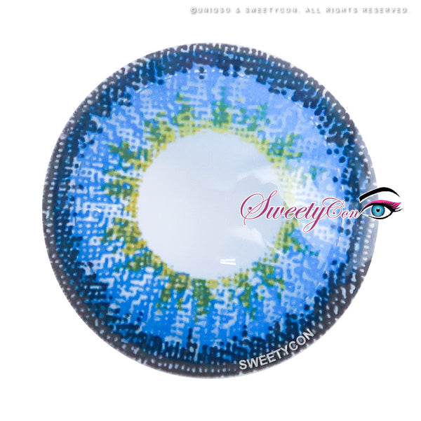 Sweety Snow Blue (1 lens/pack)-Colored Contacts-UNIQSO