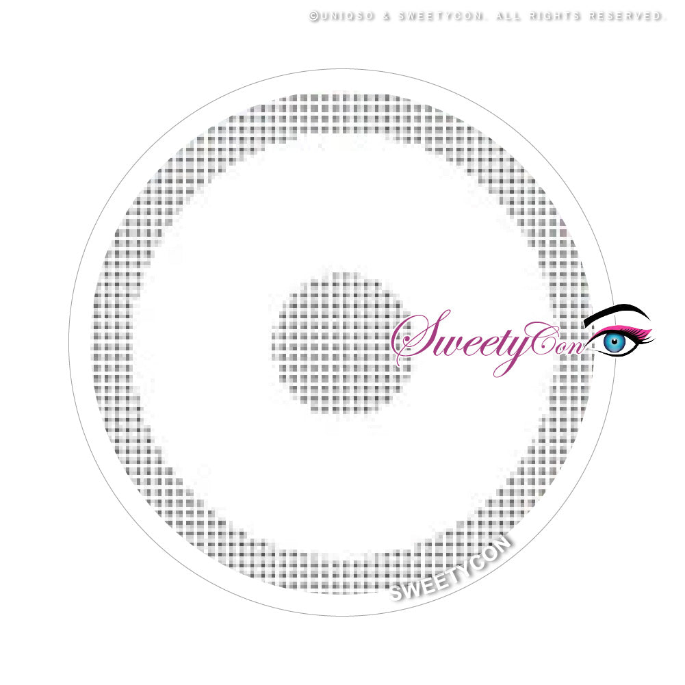Sweety Crazy Opaque Cloudy White (1 lens/pack)