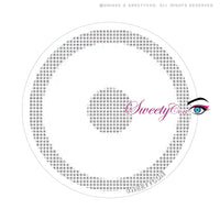 Sweety Crazy Opaque Cloudy White (1 lens/pack)