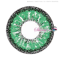 Sweety Crazy Zombie Green (1 lens/pack)-Crazy Contacts-UNIQSO