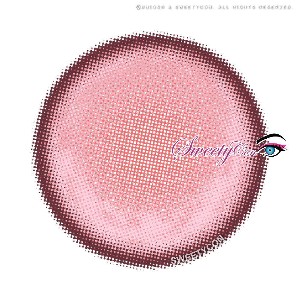 Sweety Paradise Pink (1 lens/pack)-Colored Contacts-UNIQSO