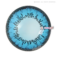 Western Eyes Dolly+ Blue (1 lens/pack)-Colored Contacts-UNIQSO