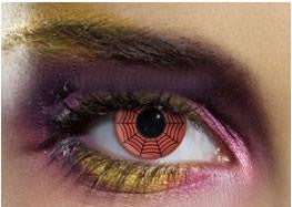 Western Eyes Crazy Red Spider (1 lens/pack)-Crazy Contacts-UNIQSO