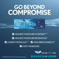 Bausch & Lomb Ultra One Day (30 lenses/pack)-Clear Contacts-UNIQSO EU