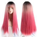 Black Pink Mixed Ombre Lolita Wig-Lolita Wig-UNIQSO EU