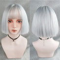 Bob LoLita Wig Silver-Lolita Wig-UNIQSO EU