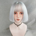 Bob LoLita Wig Silver-Lolita Wig-UNIQSO EU