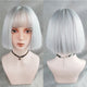 Bob LoLita Wig Silver-Lolita Wig-UNIQSO