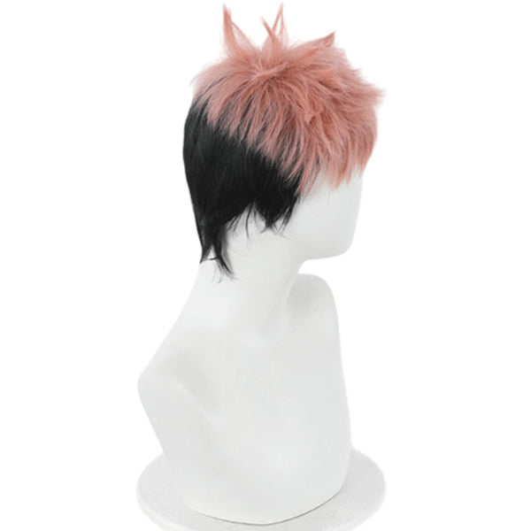 Cosplay Wig- Jujutsu Kaisen-Yuji Itadori-Cosplay Wig-UNIQSO