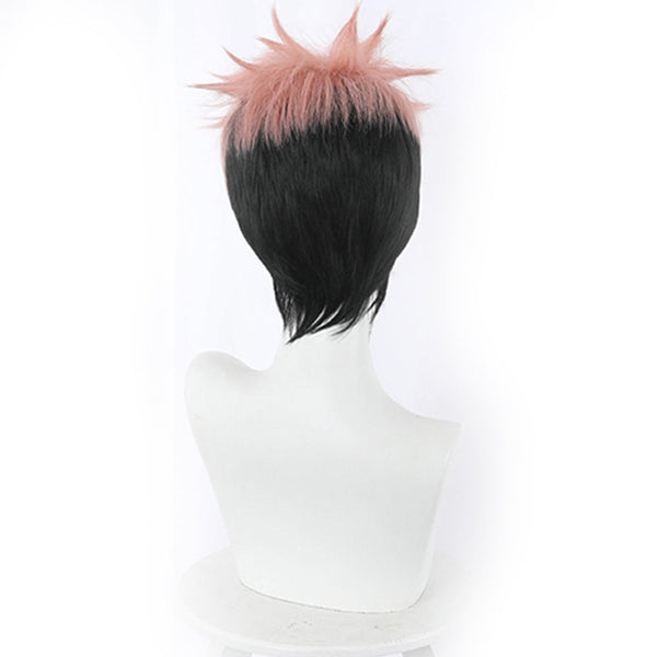 Cosplay Wig- Jujutsu Kaisen-Yuji Itadori-Cosplay Wig-UNIQSO