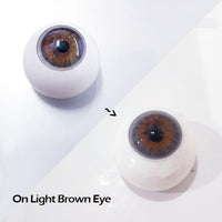 Western Eyes Caribe Grey (1 lens/pack)-Colored Contacts-UNIQSO