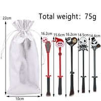 Christmas Horror Night Jack Skull Makeup Brush Tool Set-Makeup Brushes-UNIQSO EU