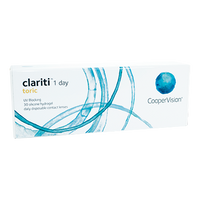 Clariti 1 Day Toric (Astigmatism) (30 lenses/pack)-Clear Contacts-UNIQSO EU