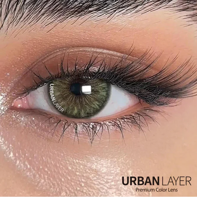 Urban Layer Cleopatra Lime (1 lens/pack)-Colored Contacts-UNIQSO EU