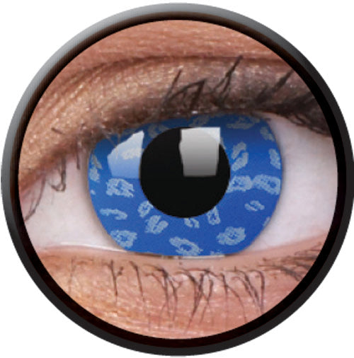 Colorvue Crazy Blue Leopard (2 lenses/pack)-Crazy Contacts-UNIQSO EU