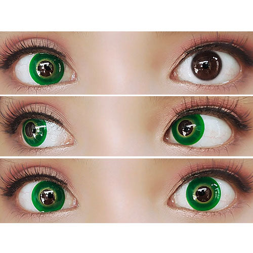 Colorvue Crazy Hulk Green (2 lenses/pack)-Crazy Contacts-UNIQSO EU