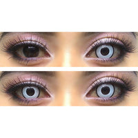 Colorvue Crazy White Zombie - 3 Months (Prescription) (2 lenses/pack)-Crazy Contacts-UNIQSO EU