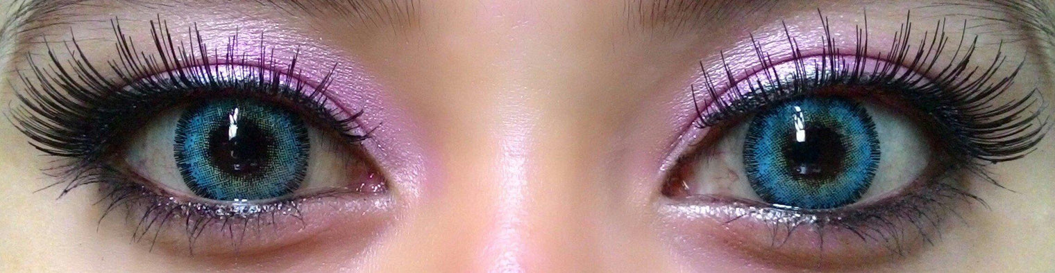 Colorvue Fizzy Frozen Blue (2 lenses/pack)-Colored Contacts-UNIQSO