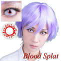 Coscon Crazy with Power - Blood Splat (1 lens/pack)-Crazy Contacts-UNIQSO EU