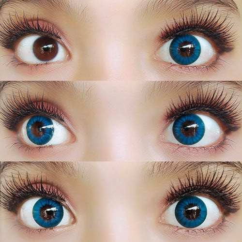 Coscon Crazy with Power - Electro Blue (1 lens/pack)-Crazy Contacts-UNIQSO EU