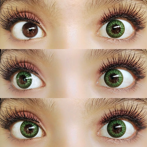 Coscon Crazy with Power - Electro Green (1 lens/pack)-Crazy Contacts-UNIQSO EU