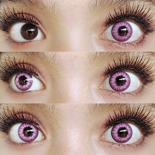 Coscon Crazy with Power - Electro Pink (1 lens/pack)-Crazy Contacts-UNIQSO EU