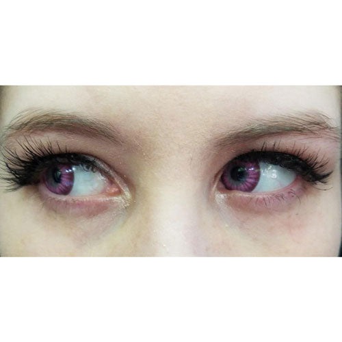 Coscon Crazy with Power - Electro Pink (1 lens/pack)-Crazy Contacts-UNIQSO EU