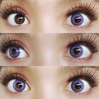 Coscon Crazy with Power - Electro Purple (1 lens/pack)-Crazy Contacts-UNIQSO EU