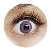 Coscon Crazy with Power - Electro Purple (1 lens/pack)-Crazy Contacts-UNIQSO EU